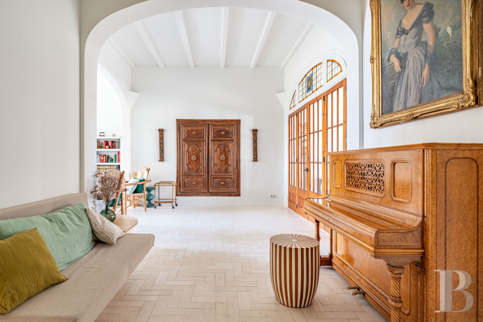 À Cadaques, dans le Parc naturel de Cap de Creus, une impressionnante maison de Peter Harnden, architecte des années 60 - photo  n°7